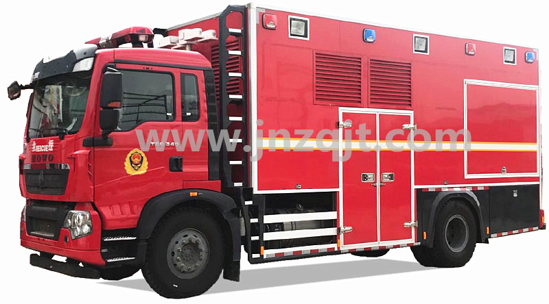 重汽T5G移動(dòng)電源應(yīng)急消防車